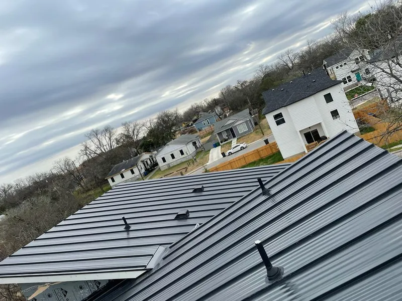Standing seam metal roof panels with vents for Skylight Repair in Leominster